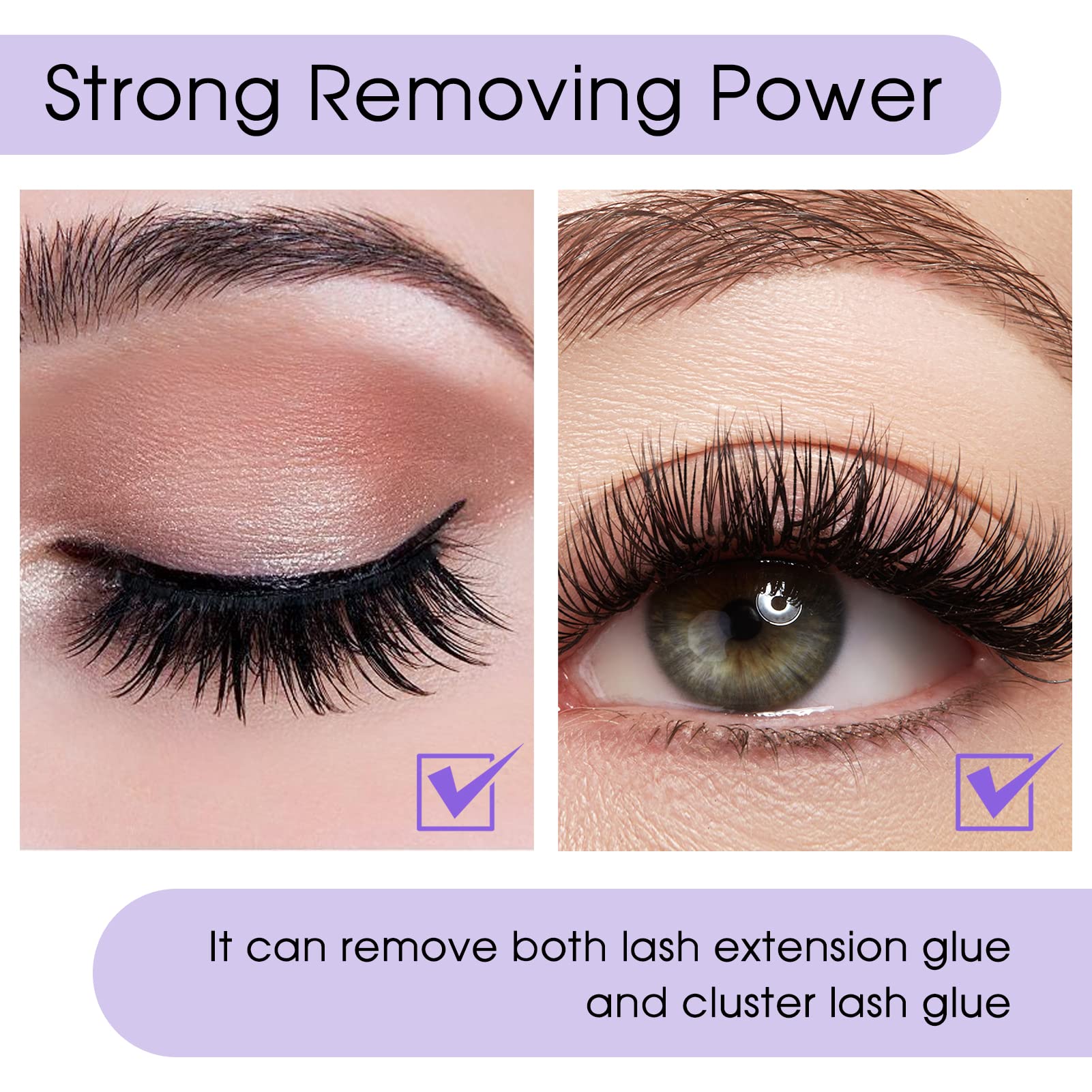Crema Removedor de Pestañas 10G para Extensión de Pestañas Baja Irritación Crema Removedora de Pegamento de Extensión de Pestañas Profesional(eyelash remover-10g)