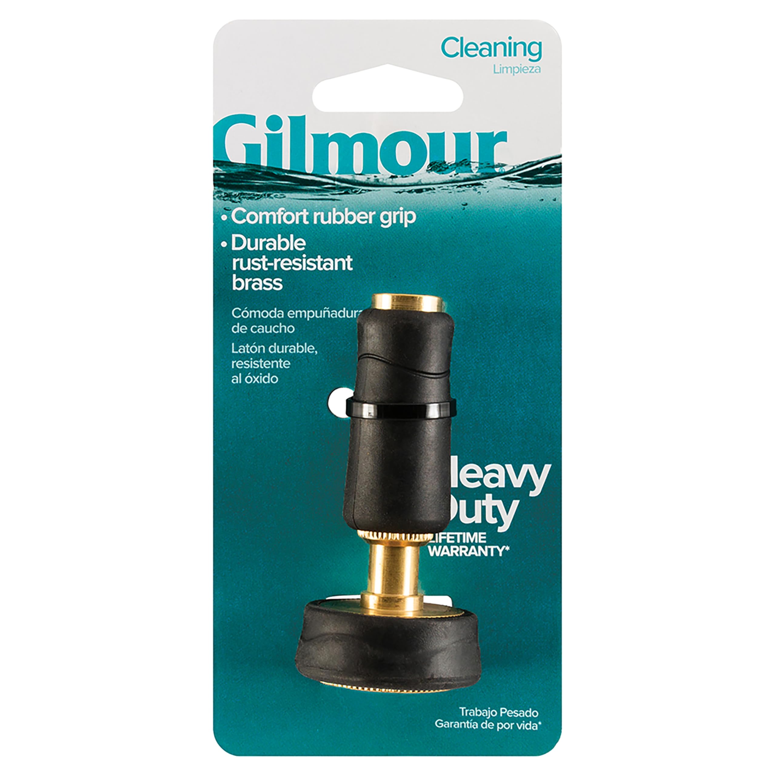Amazon.com : Gilmour Heavy Duty Twist Hose Nozzle with Rubber Grip