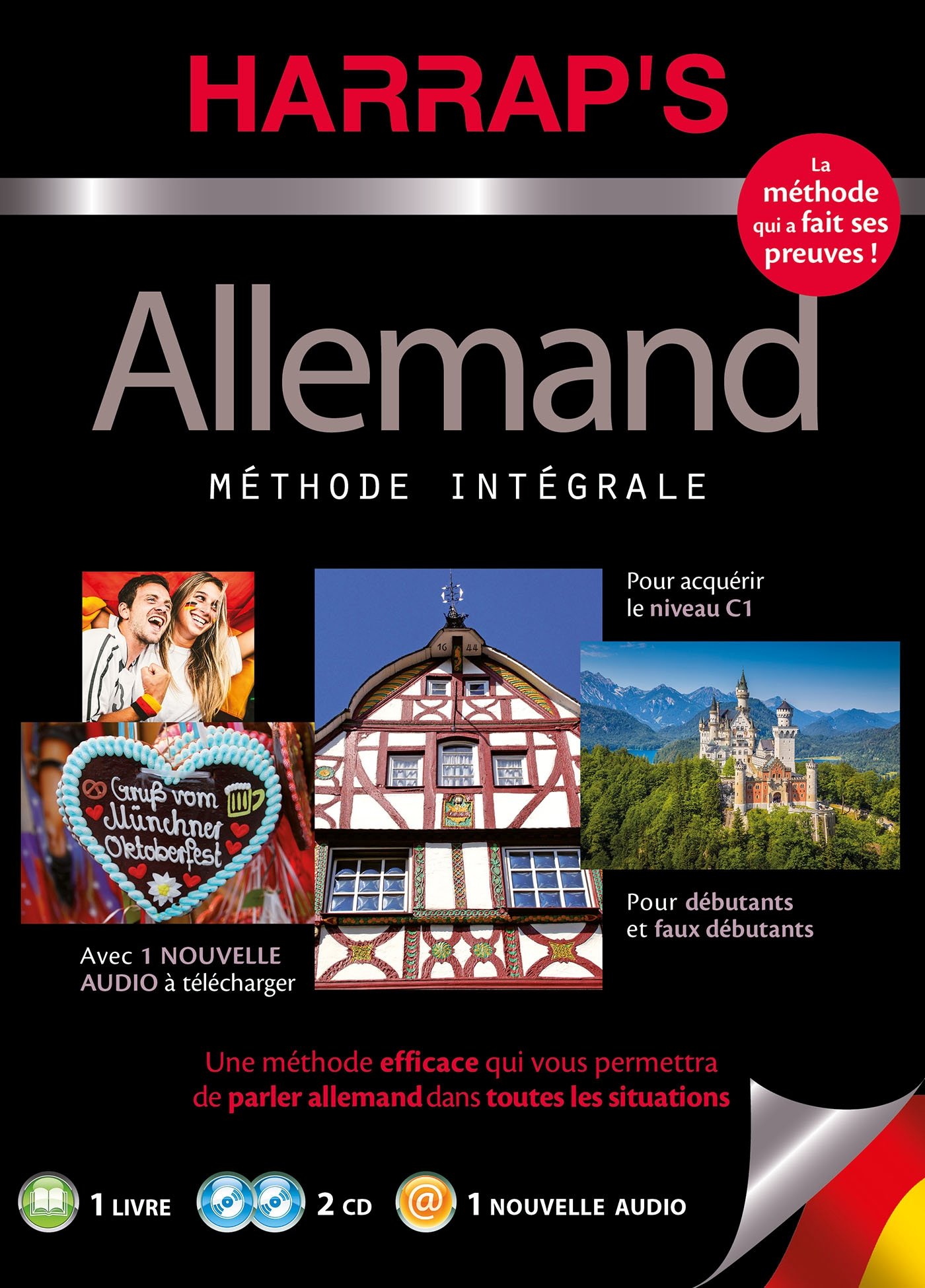 Harrap's Méthode Intégrale allemand 2 CD + livre
