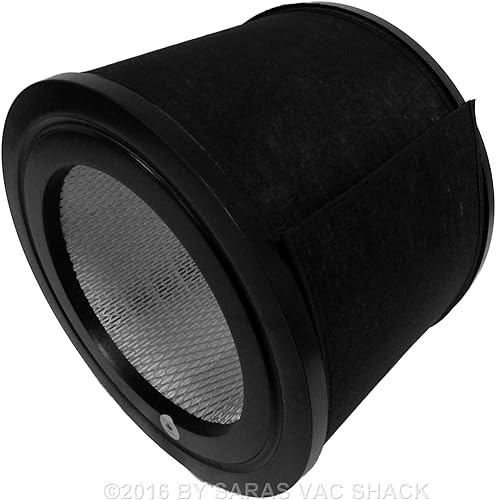 Miniatura 3 de Filtro de repuesto HEPA Plus con envoltura de carbono para filtro Queen Defender 4000 7500 360 por Saras Vac Shack