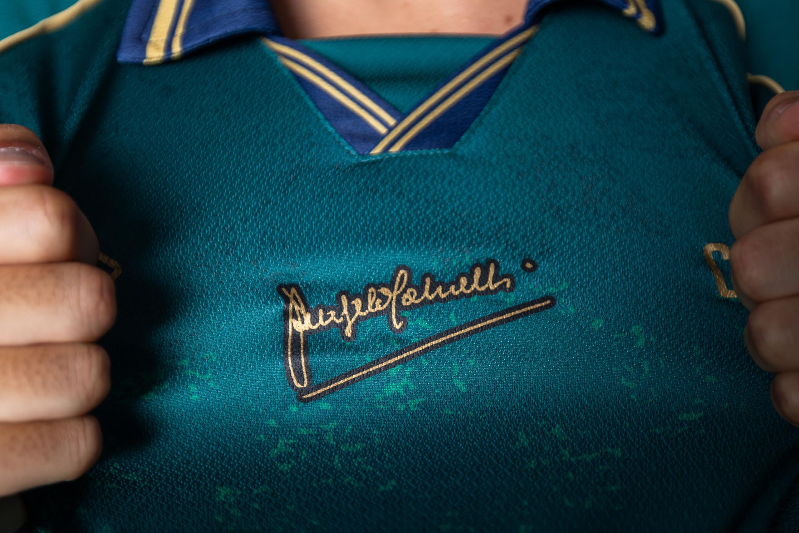 A.S. Cittadella 1973 Maglia Edizione Limitata 100° Anniversario Angelo Gabrielli – Errea Ufficiale, Collector Numerata 300 Pezzi, Verde Petrolio con Colletto retrò