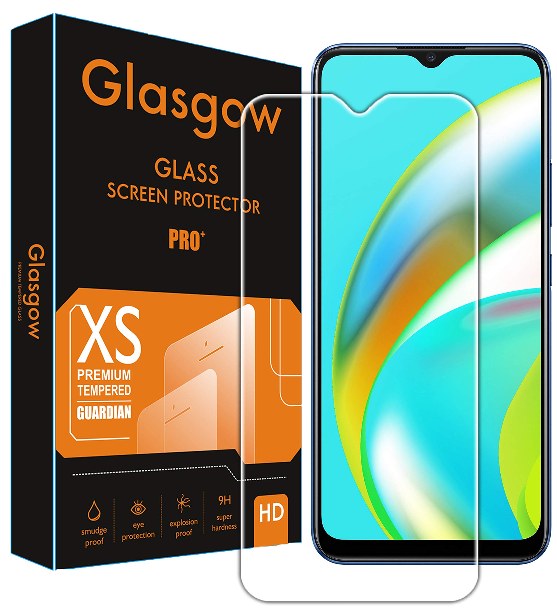 Glasgow |For Oppo A17 | Tempered Glass Screen Protector Guard | Bubble Free Installation | Gorilla (B0BVHYYSJL) Amazon Price History, Amazon Price Tracker