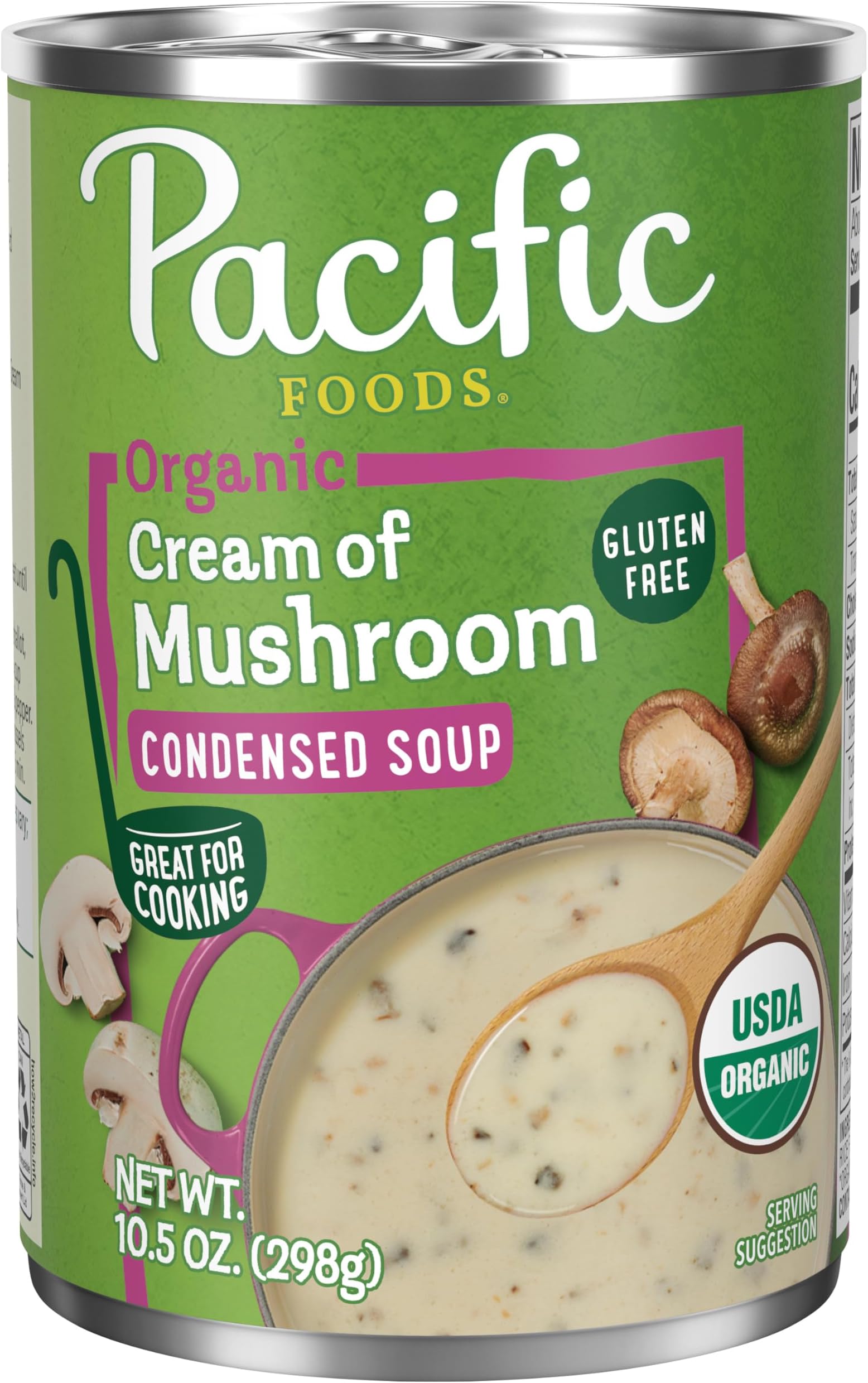 Pacific Foods Organic Mushroom Condensed Soup, 10.5 OZ
