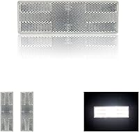 Vista 1 de Reflector 150X50mm autoadhesivo rectángulo de seguridad impermeable para entrada de buzón remolque