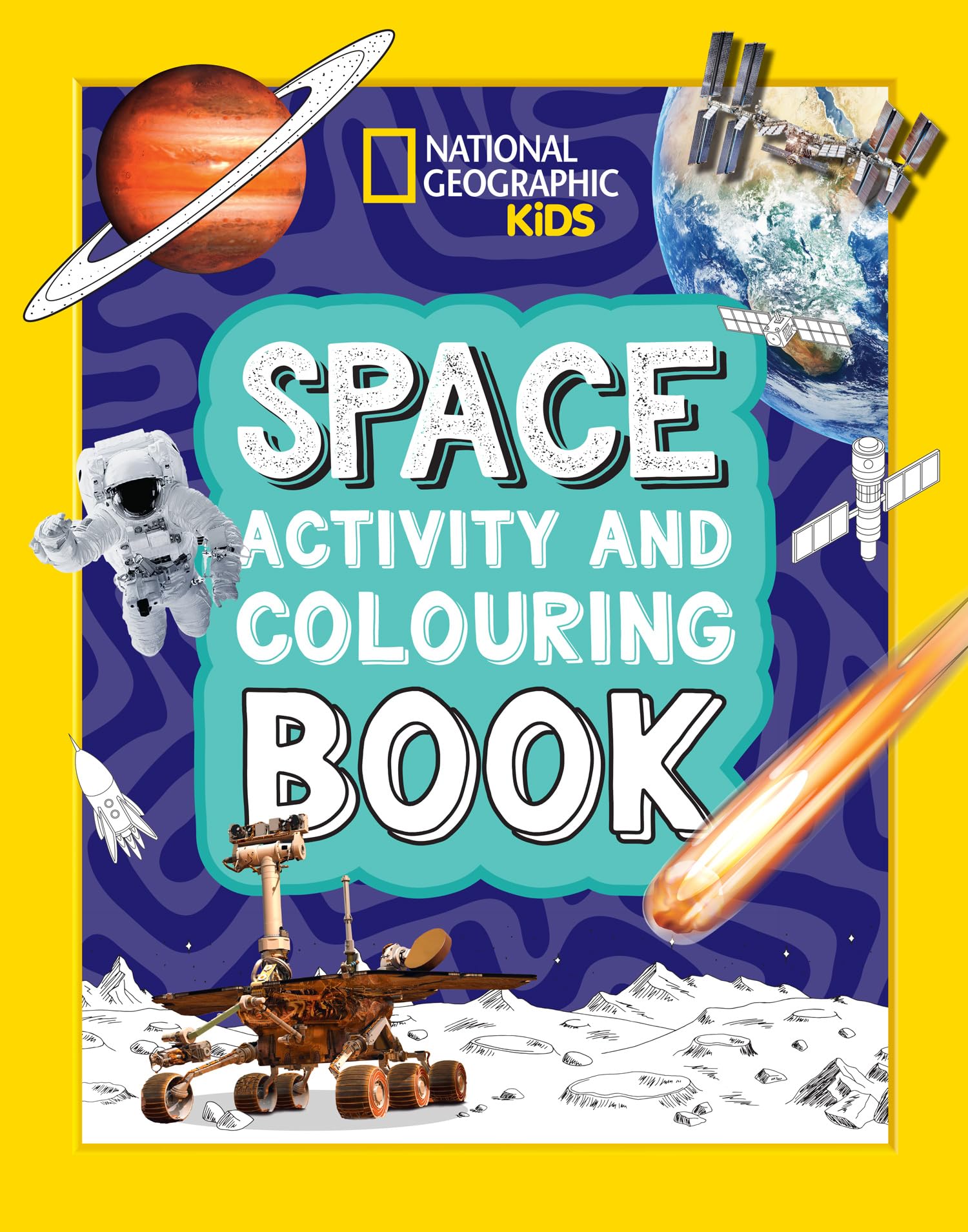 Ng Kids Space Activity & Colouring Book