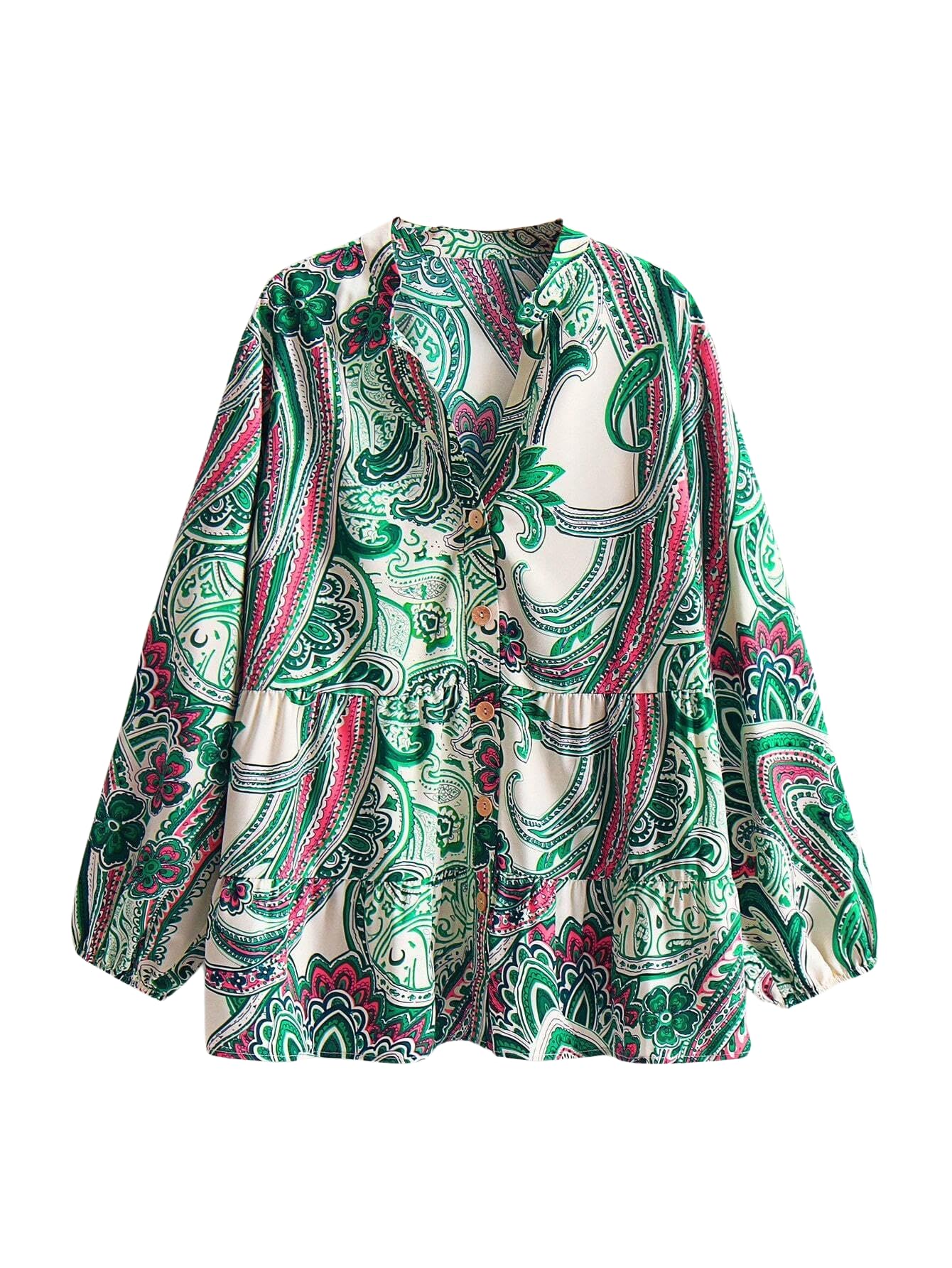 Leriya Fashion Tops for Women | Crop Tops for Women | Summer Tops for Women | Floral Tops for Women | Casual Top (Small, Green) (B0CZL2QHKY) Amazon Price History, Amazon Price Tracker