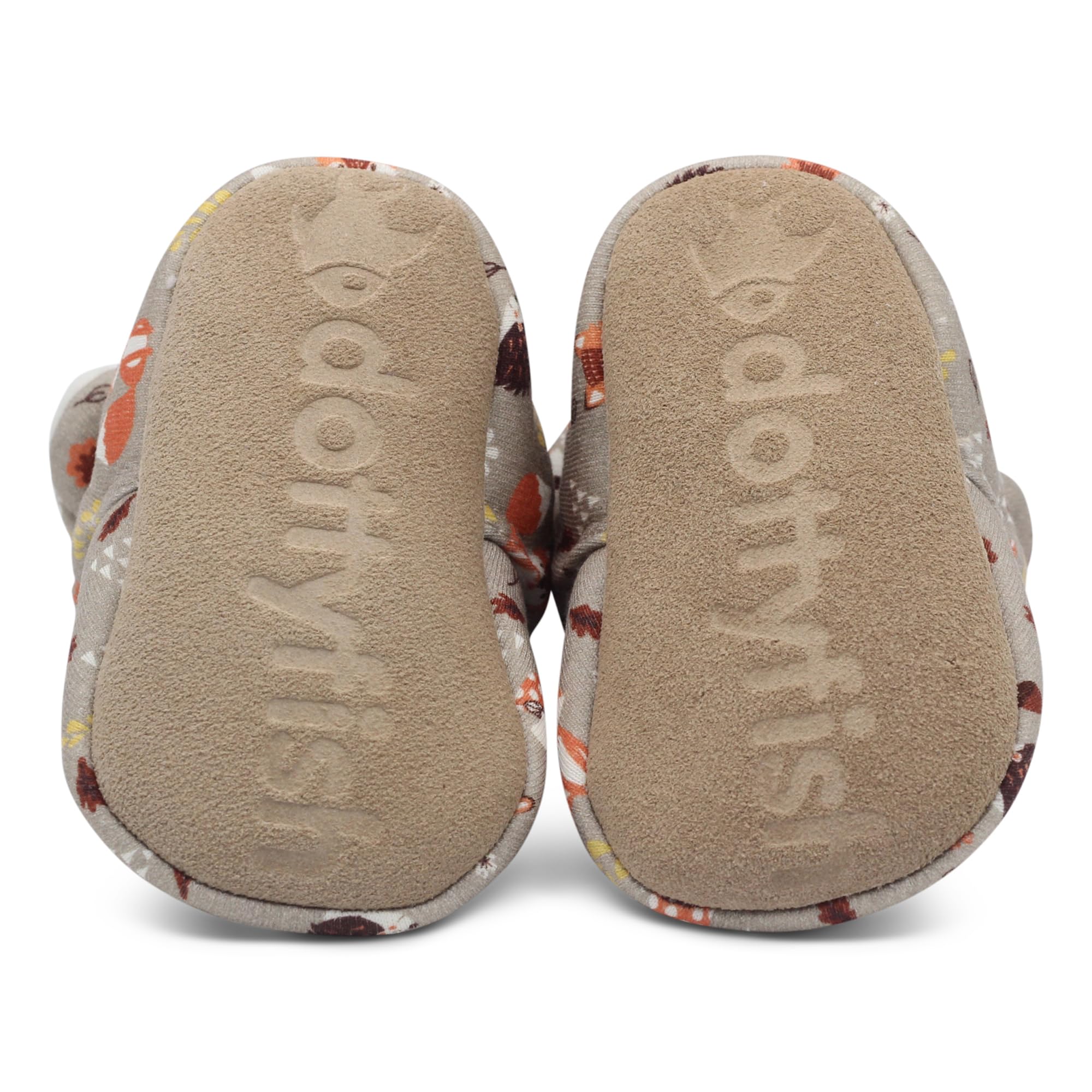 Dotty Fish Pantuflas de Algodón Para Bebé PantuflasUnisex bebé