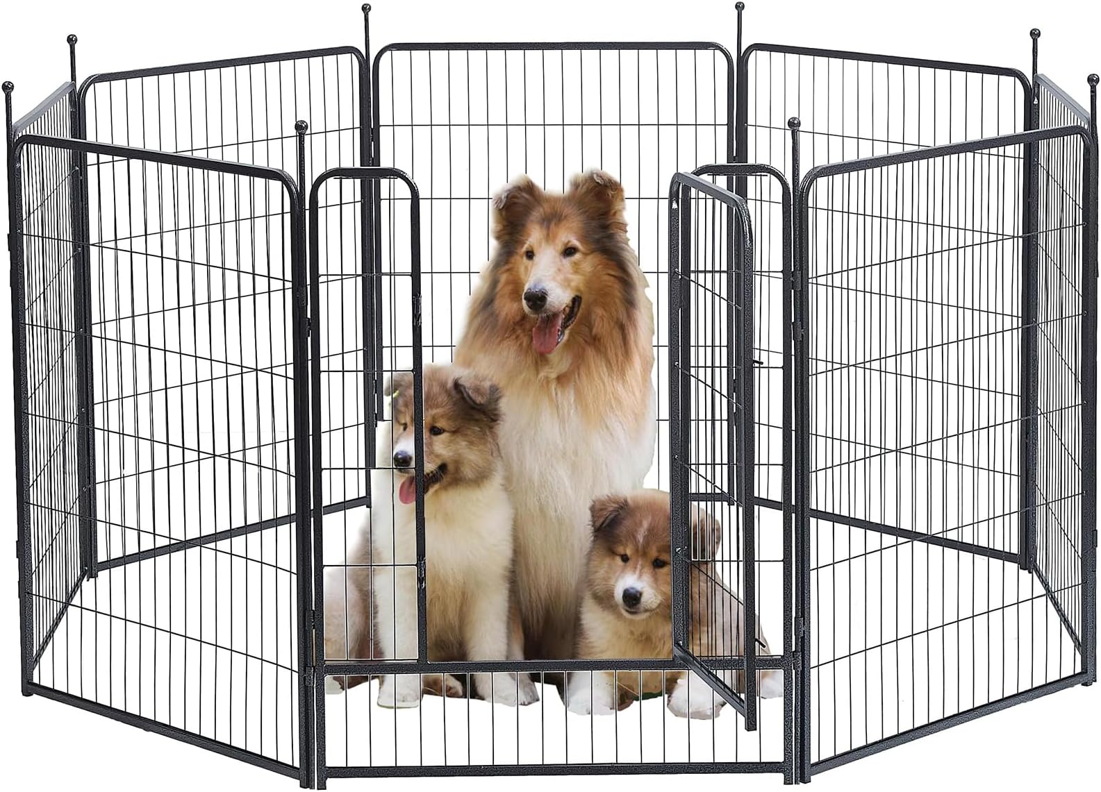 BestPet Dog Pen Extra Large Indoor Outdoor Dog Fence
