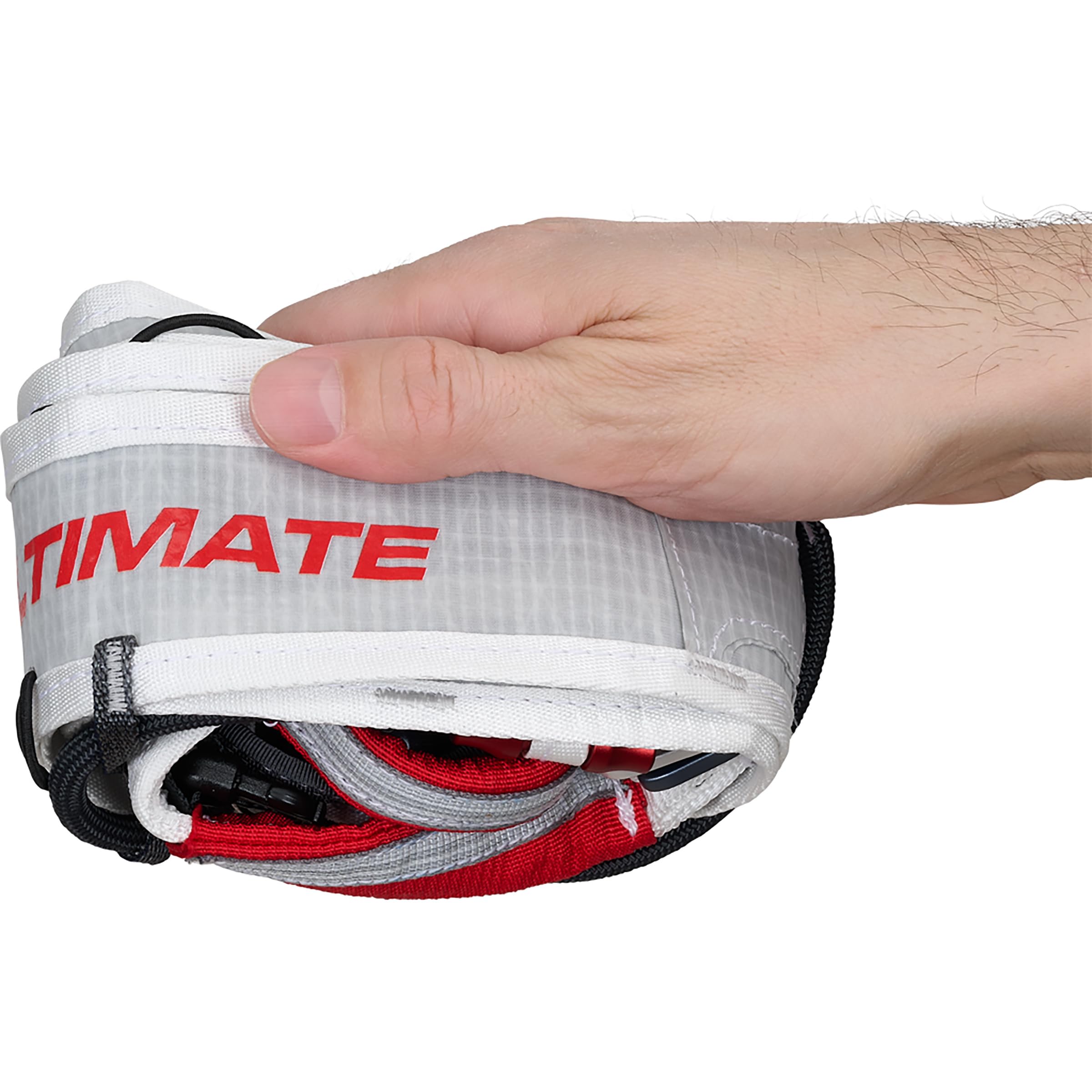 Climbing Technology Altimate - Arnés de escalada unisex (84-99 cm), color blanco y rojo