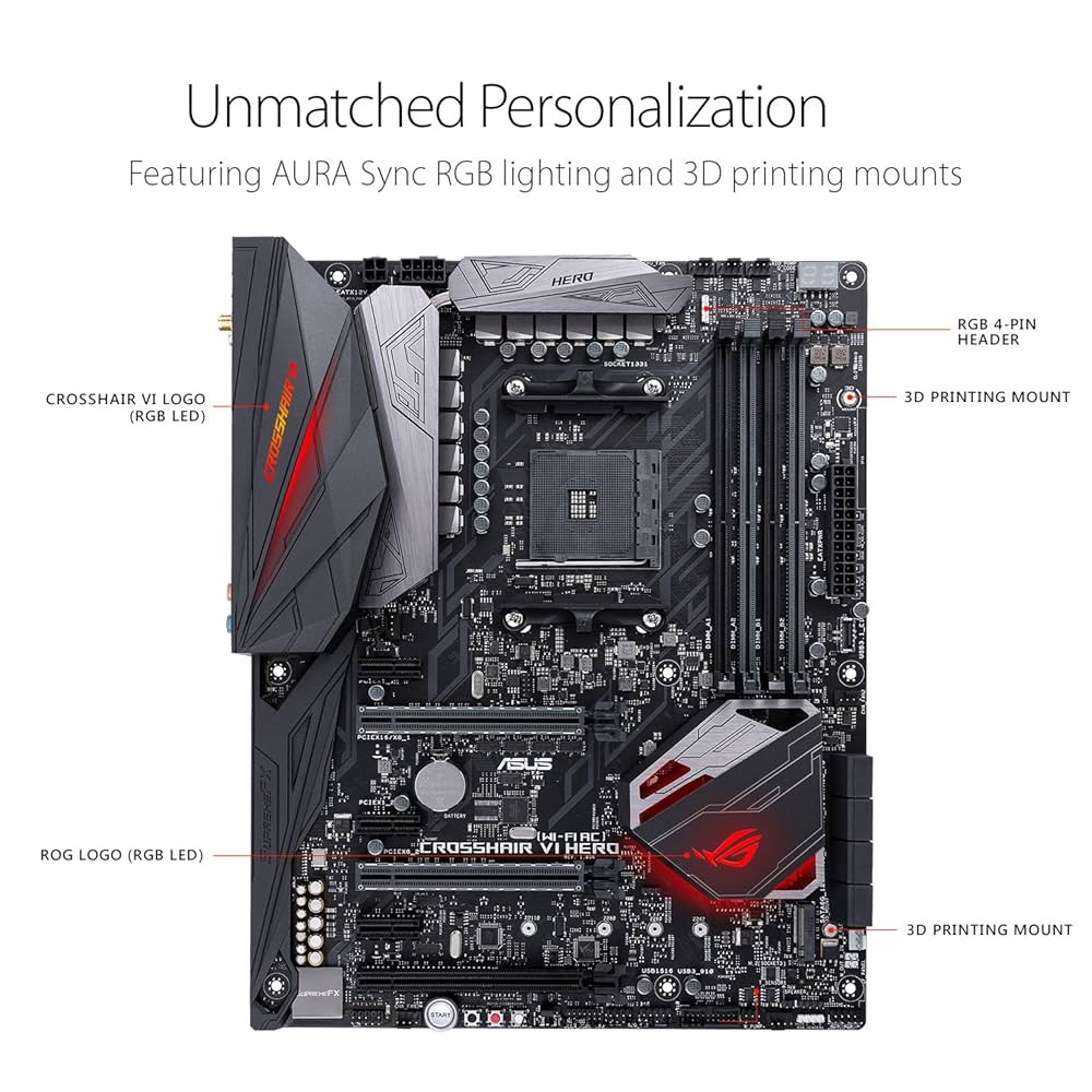 ASUS CROSSHAIR VI HERO AM4 マザーボード ROG CROSSHAIR VI HERO | マザーボード | ROG Japan