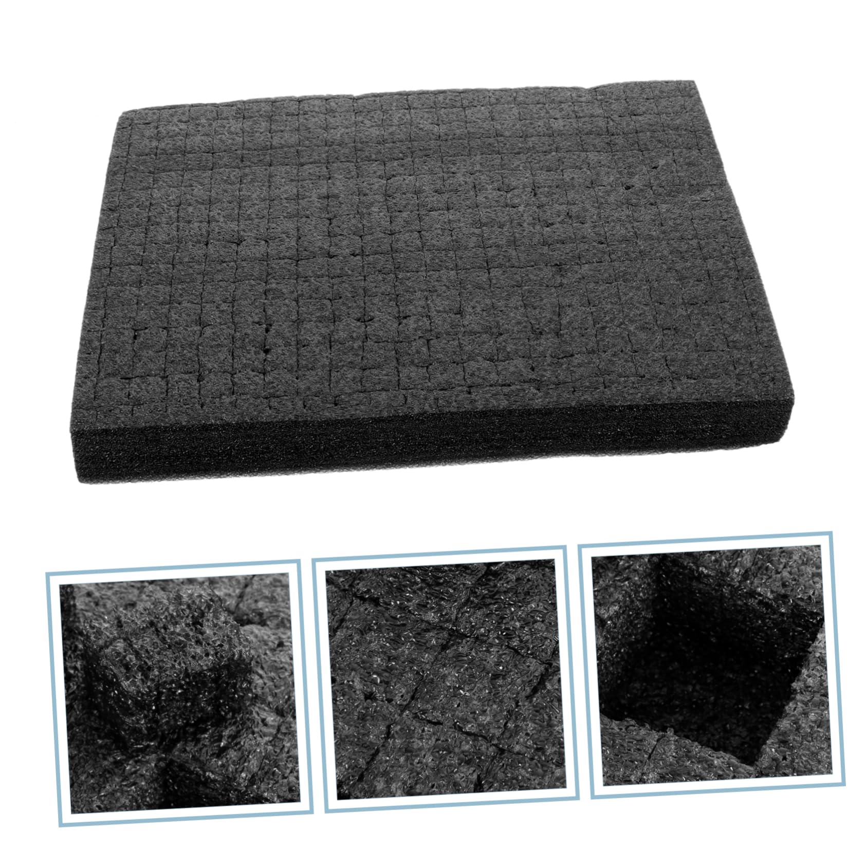 HOMSFOU 3pcs Foam Sheets for Packing Foam Inserts for Cases Mats for Floor Pad Packing