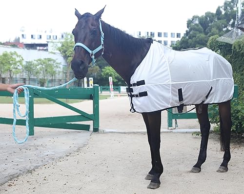 Miniatura 2 de Alfombra de verano de cuello estándar de malla de caballo (75 pulgadas)