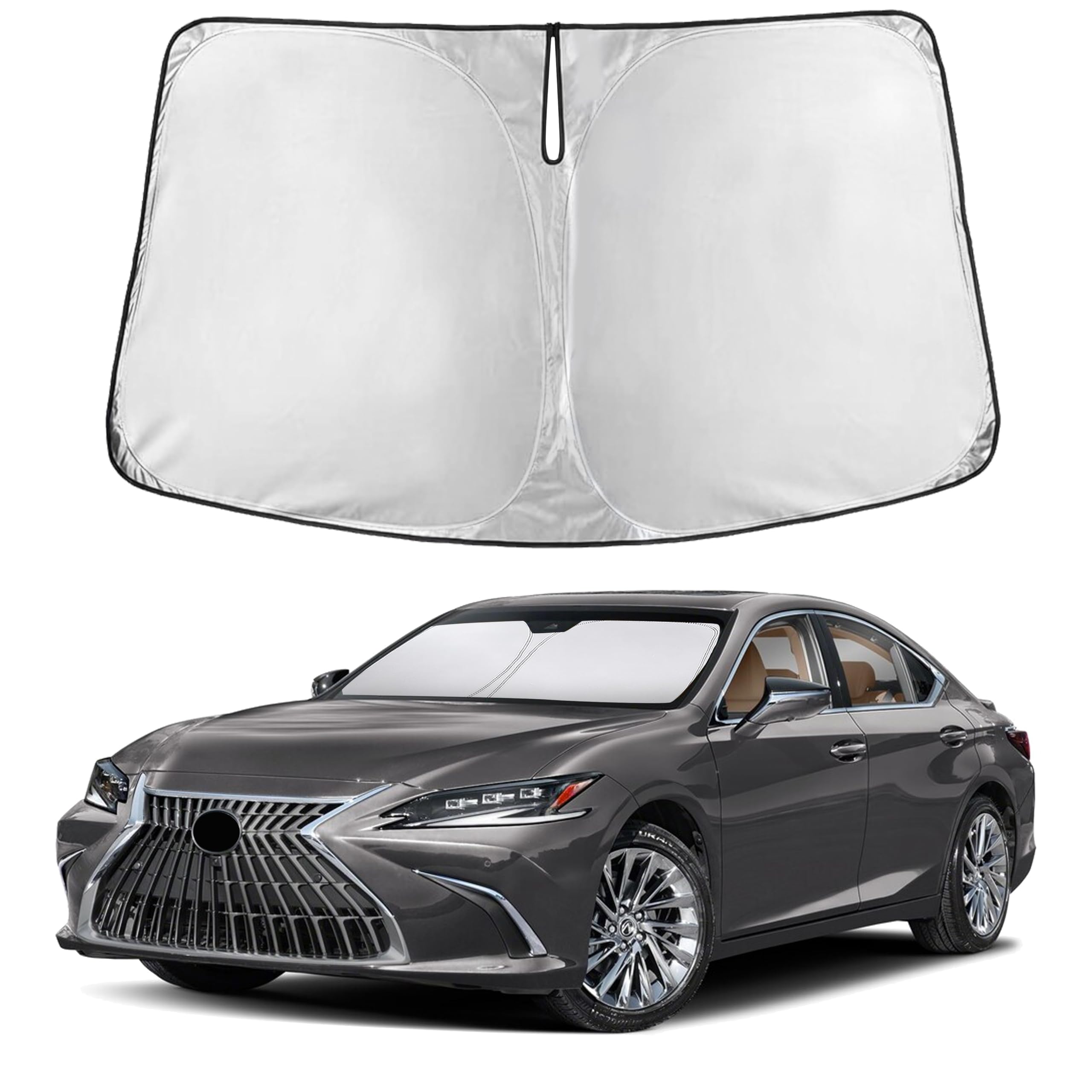 Amazon.com: EcoNour Windshield Sunshade Compatible for Lexus ES