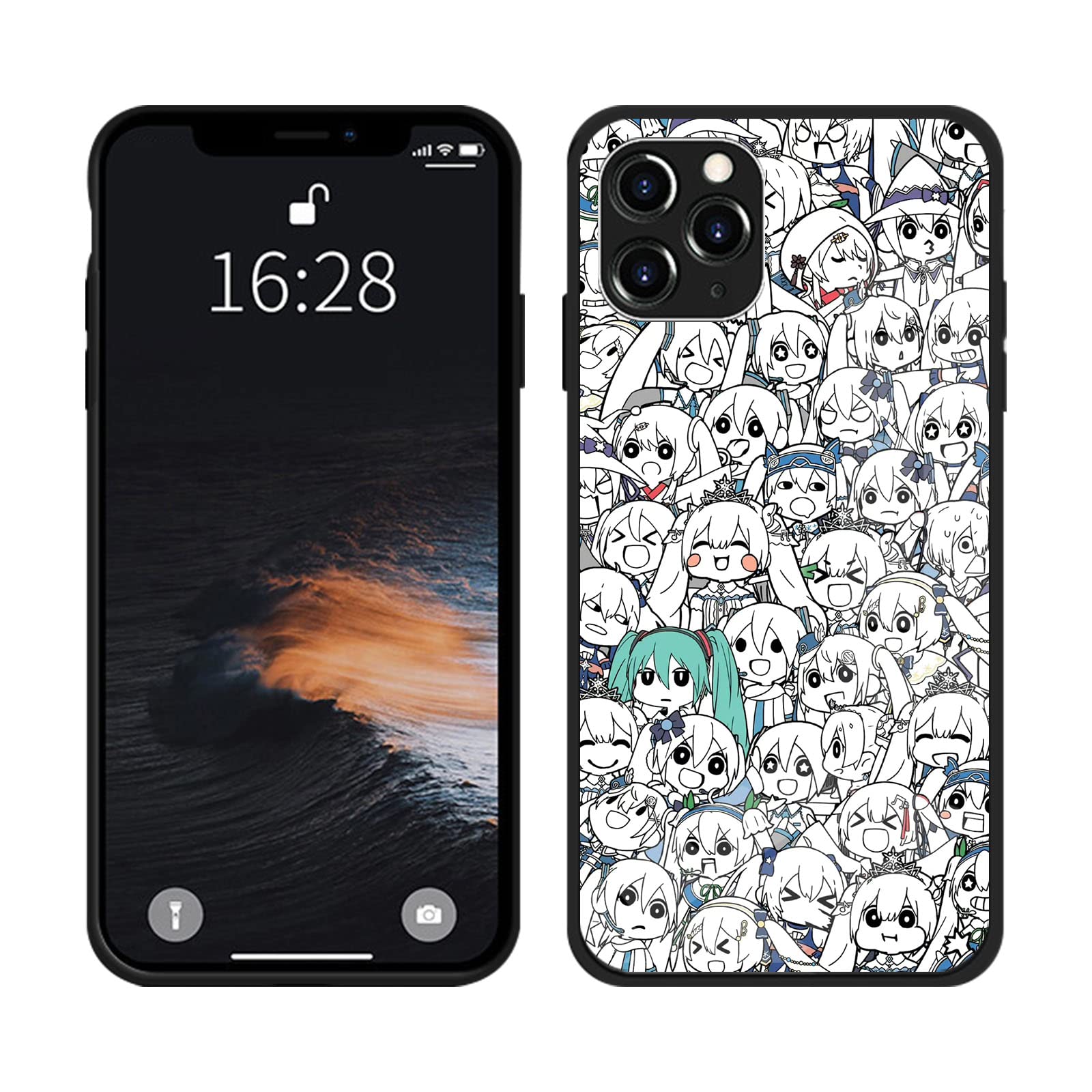 Amazon.co.jp: 初音ミク スマホ ケース iphone12 mini ケース