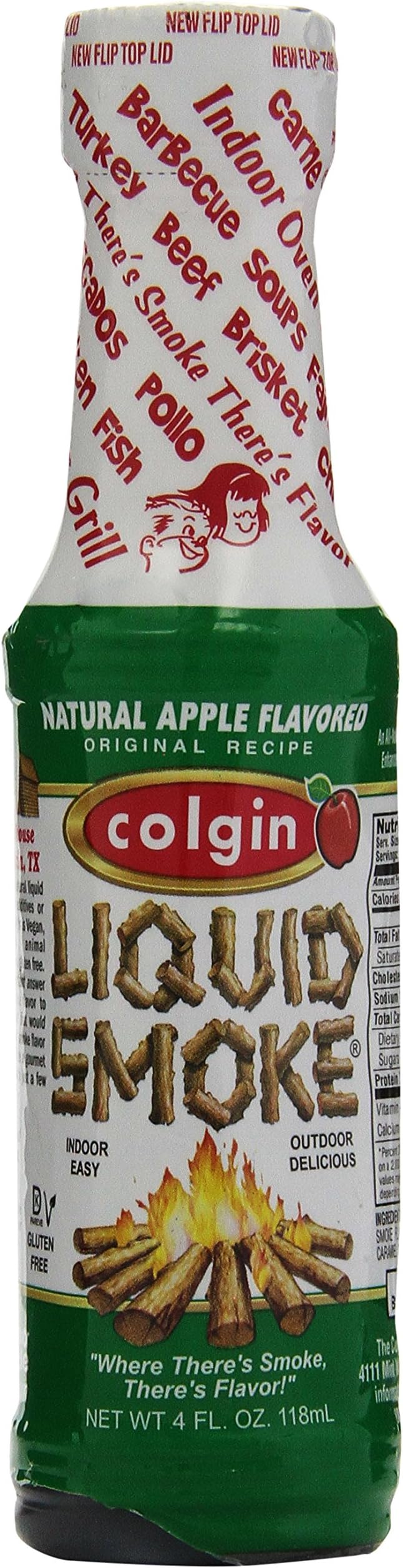 Colgin All Natural Apple Flavored Liquid Smoke 4oz