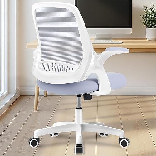 Vista 11 de NEO CHAIR Escritorio de oficina, silla ergonómica para videojuegos, con soporte lumbar para espalda, ruedas giratorias de altura ajustable, brazos