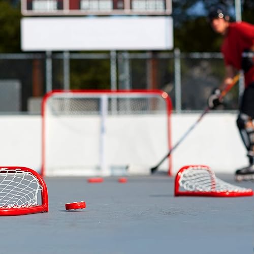 Miniatura 7 de Franklin Sports unisex adult 1 pack Franklin Sports NHL Street Hockey Puck Pro Commander Outdoor Roller Hockey Puck
