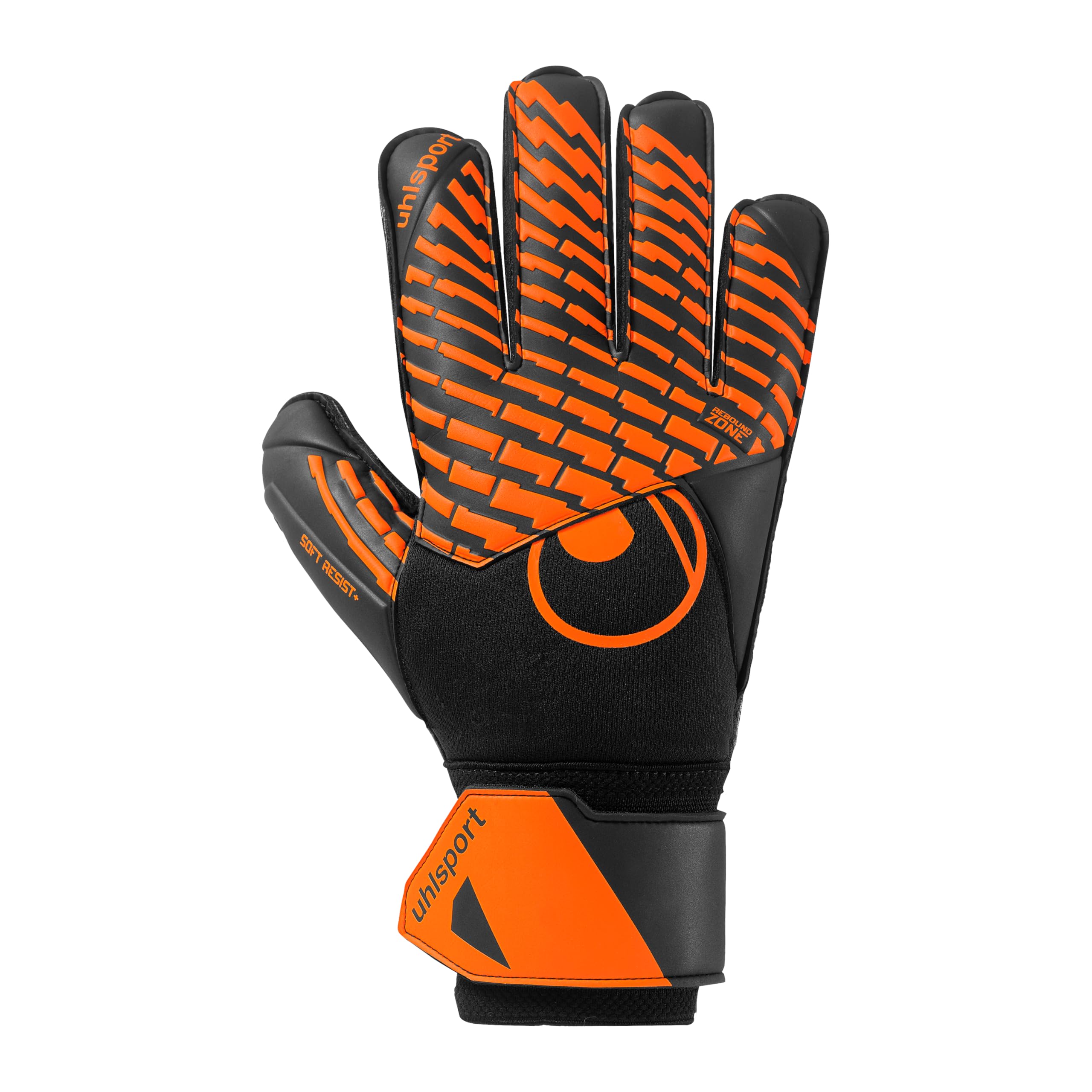 uhlsport Soft Resist+, Black/Fluo Orange