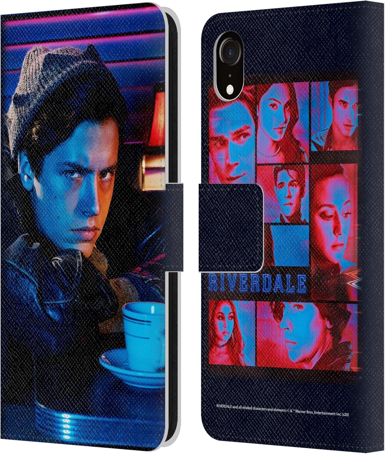 Head Case Designs Officially Licensed Riverdale Veronica Lodge 1 Posters Leather Wallet Case Compatible with Apple iPhone XR