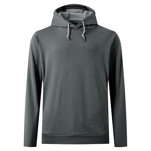 M MAELREG Mens Hoodies Pullover Performance Lightweight Hoodies For Men
