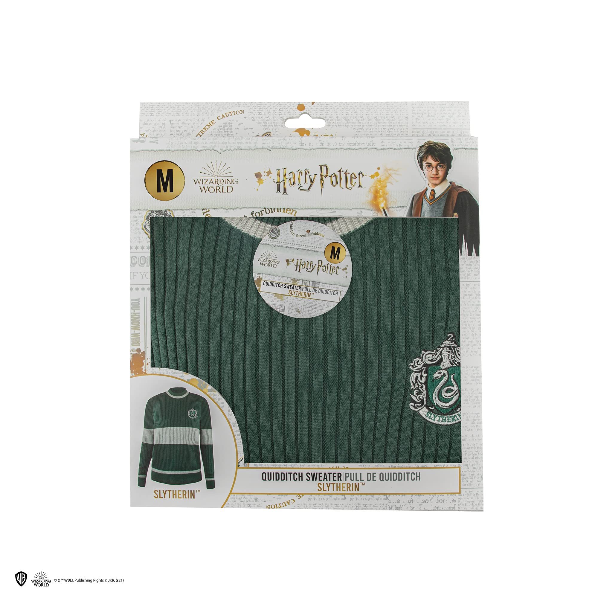 Cinereplicas Harry Potter - Quidditch Tröja - Officiellt Licensierad
