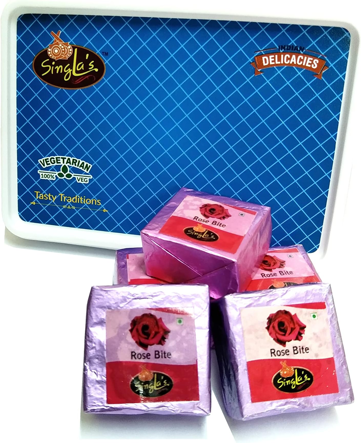 Singla Sweets Rose Bite Delicious burfi 200g