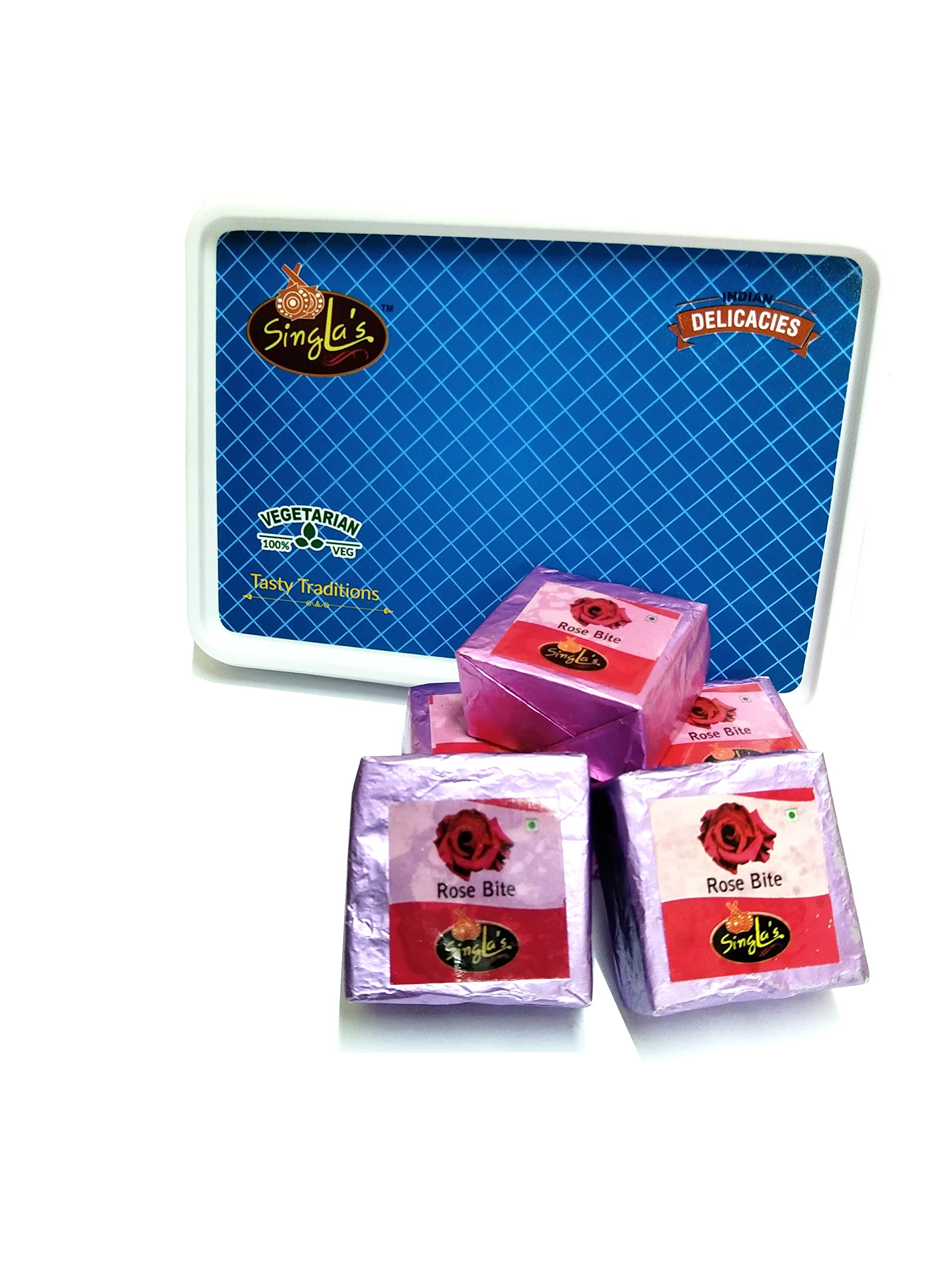 Singla Sweets Rose Bite Delicious burfi 200g