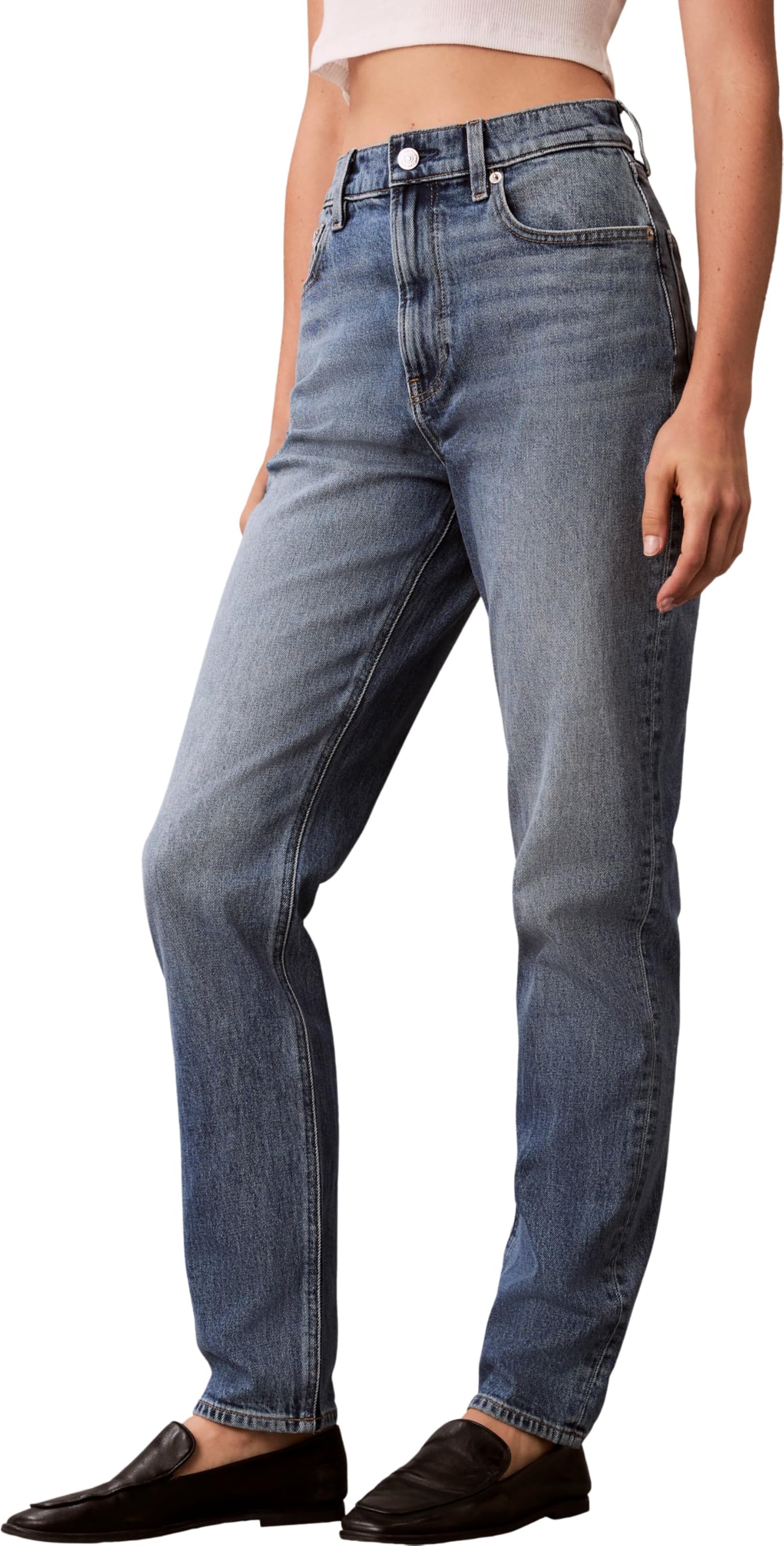 Calvin Klein Damen Jeans New Mom Jean Delaware Lv047d841g