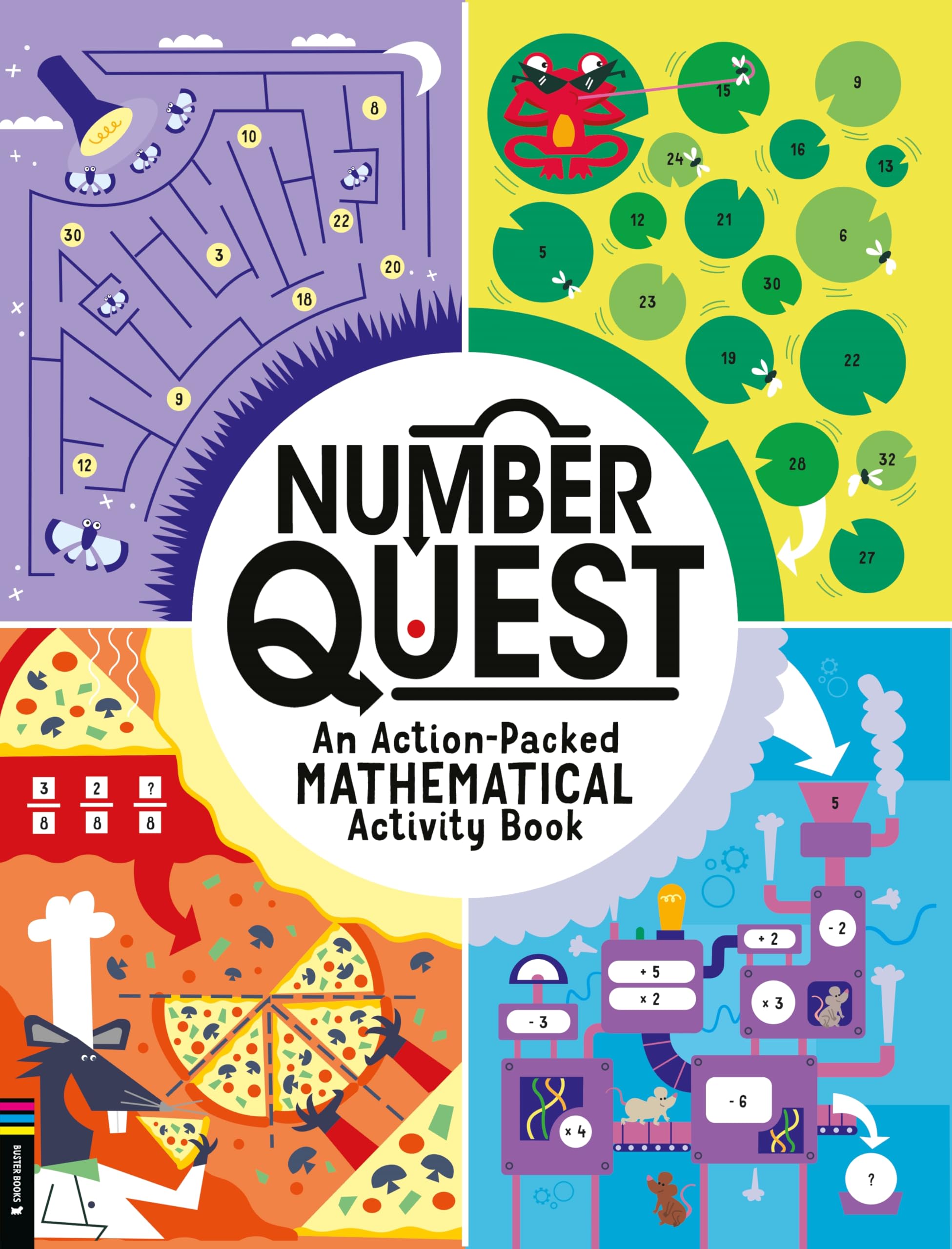 Number Quest: An Action-packed Mathematical Activity Book