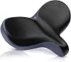 X WING New-Age Noseless Bike Seat Cushion for Men & Women - Extra Padding & Wide - Suitable for City, Electric, Stationary Bikes - Compatible with Peloton Bikes – Wide WINGed Bike Seat with Cushion