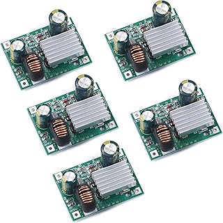 Teyleten Robot DC 12V 24V 36V 48V 72V 84V 120V to 12V 3A DC16-120V Step Down Module Power Supply DC DC Converter Non-Isolated Buck Converter 5pcs