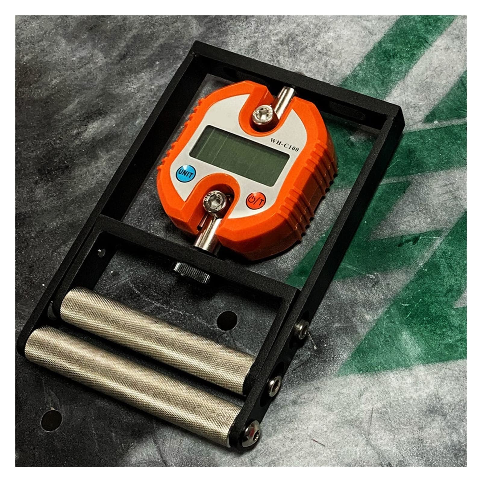 Medidor de resistencia a la agarre de la mano del dinamómetro digital de metal Medidor Automático de la mano de la mano Muñeca for la muñeca del dedo Desarrollador del músculo del dedo