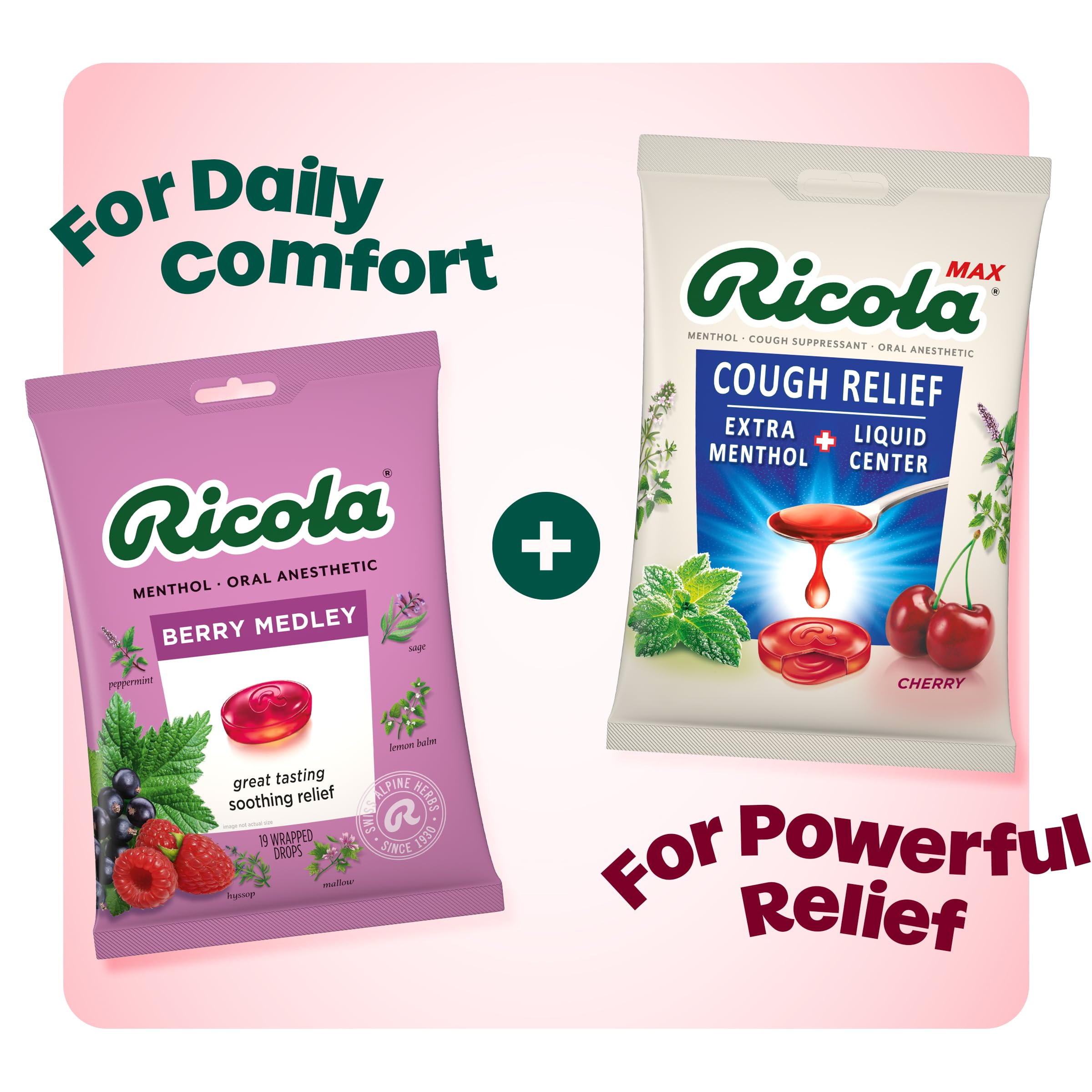 Ricola MAX Throat Care Swiss Cherry Drops - 34 Count — Amazon image 5
