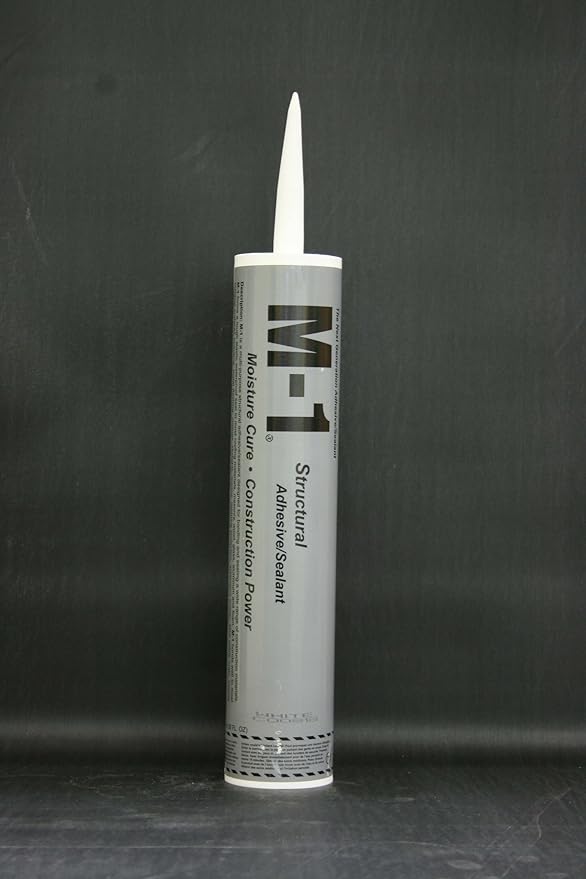 Chemlink M1 Structural Adhesive / Sealant 10.1 Oz Cartridge Gray Case