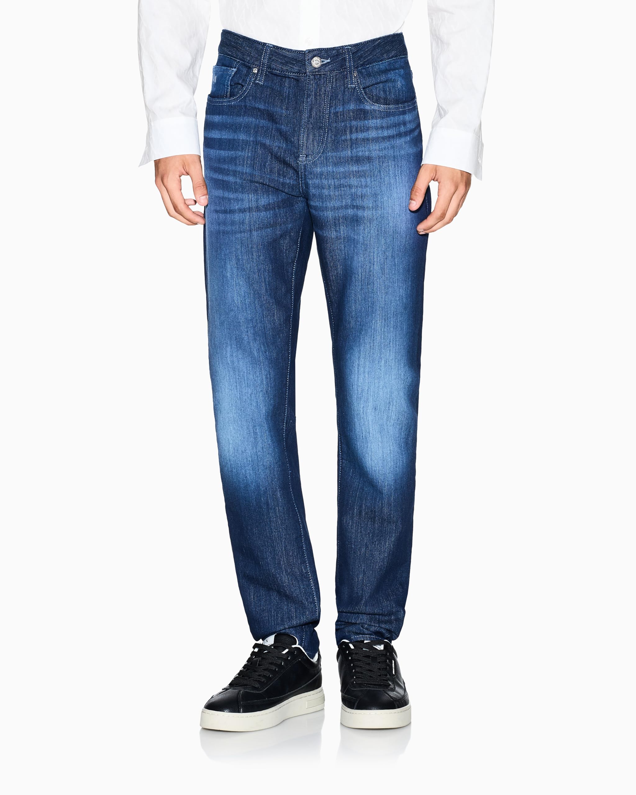 Armani Exchange J14-slim Fit, Back Logo - Dżins Mężczyźni