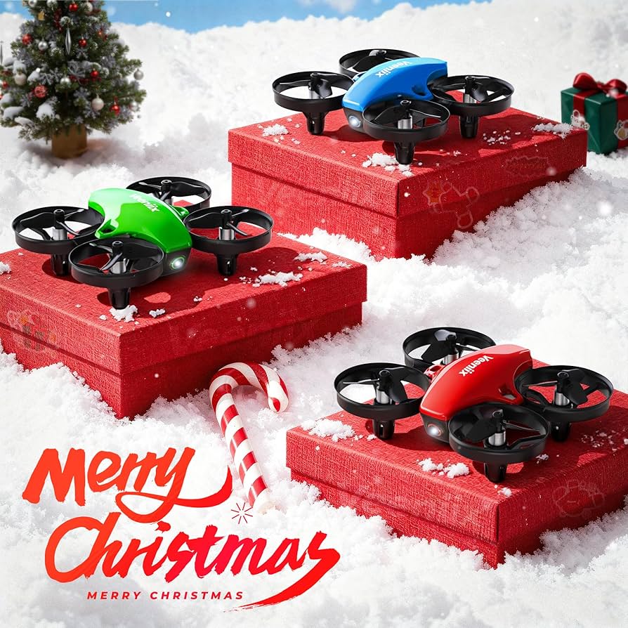 Amazon.com: Veeniix V995 Red Mini Drone for Kids and Beginners