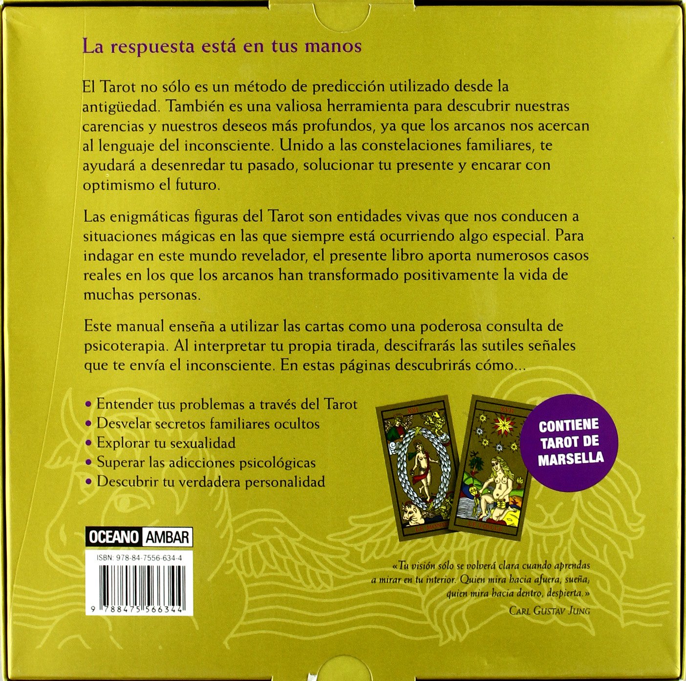Tarot y constelaciones familiares: Incluye cartas del Tarot