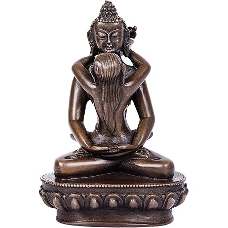 amazon de tibetan buddha tantra lovers yab yum statue gottliche union messing
