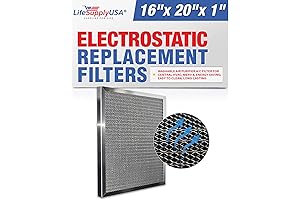 LifeSupplyUSA 16x20x1 Filter: Enhanced Air Purification for Your Home