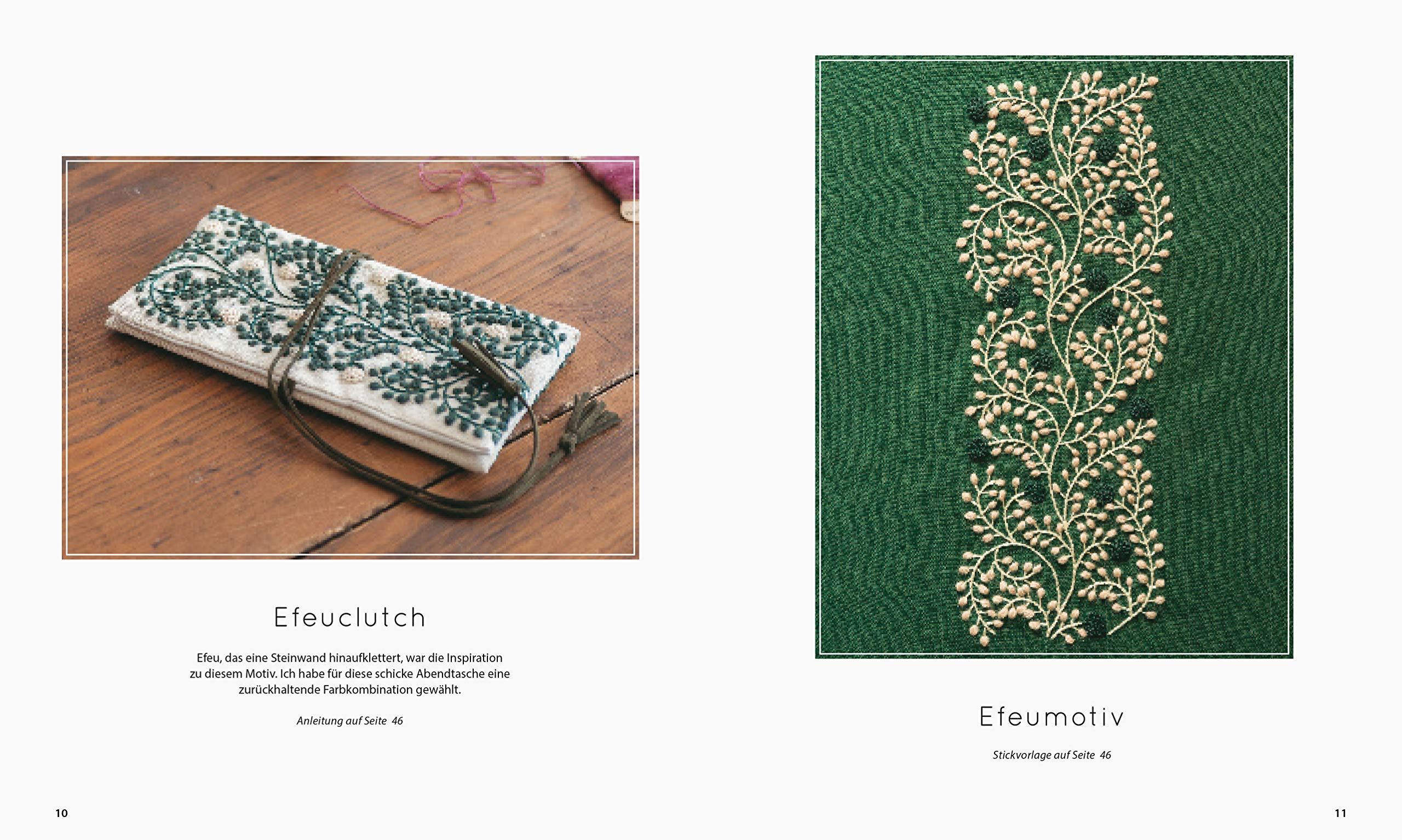 Modernes Sticken. Wunderschöne Designs und Projekte mit Wolle und Baumwolle. Sticken für Anfänger mit 20 Stickvorlagen für Blumen, Pflanzen und Tiere. Mit Anleitung für alle Stickstiche.