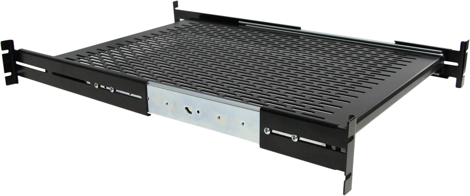 2U Sliding Server Rack Mount Shelf 20 to 30in Adjustable