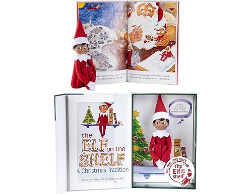 Best Elf on the Shelf Brown-eyed Boy - Festive Holiday Fun for Families
