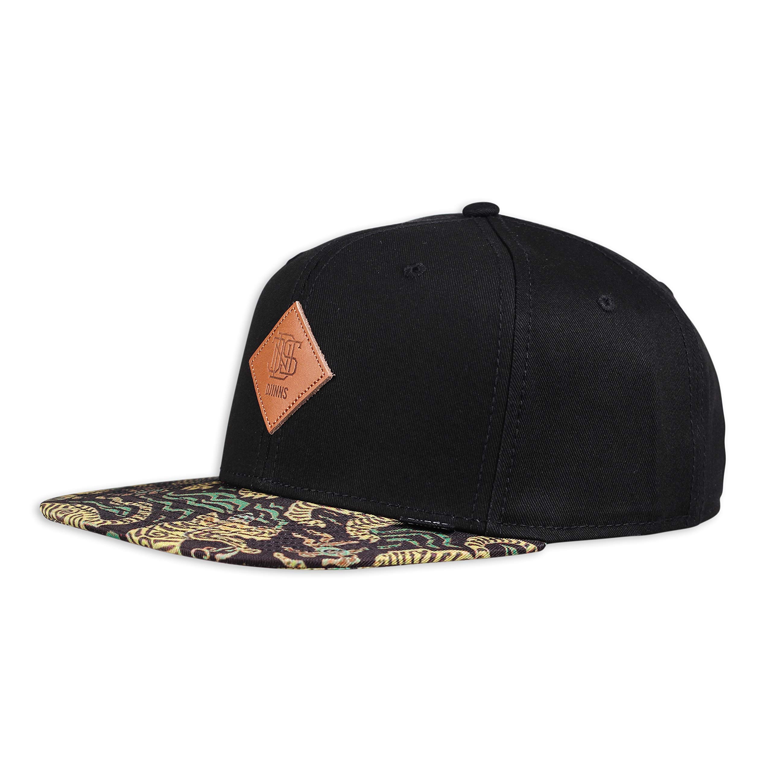 Djinns 6p Snapback Cap Cp Asian Tiger Black - One-Size