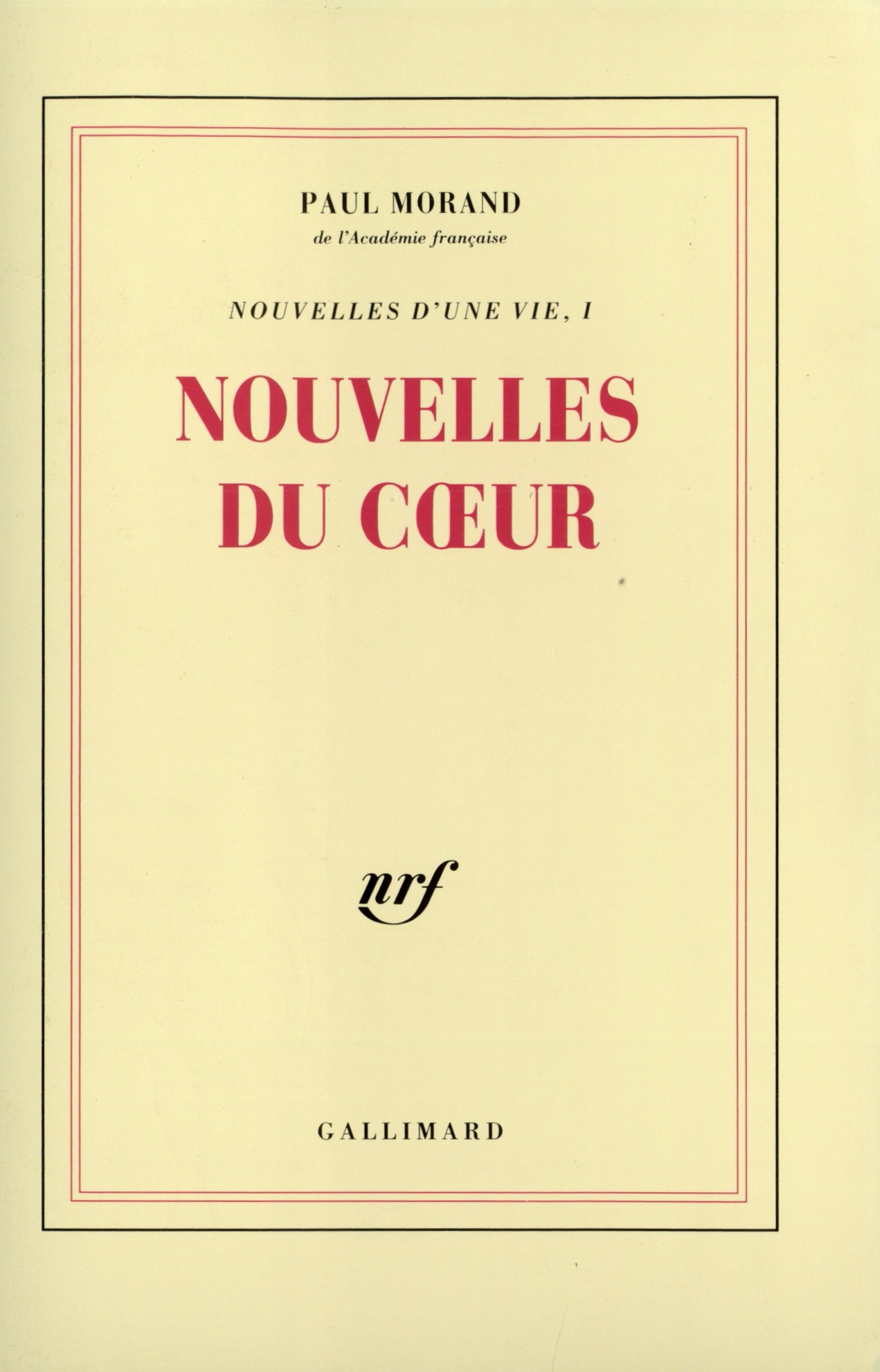 Nouvelles du coeur