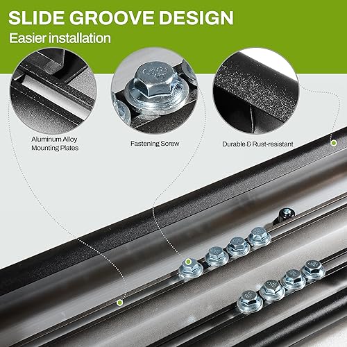 Miniatura 5 de AUTOSAVER88 Estribos compatibles con Dodge Ram 1500 2009-2018, Ram 1500 Classic Quad Cab 2019-2023, barras laterales Nerf de 6 pulgadas