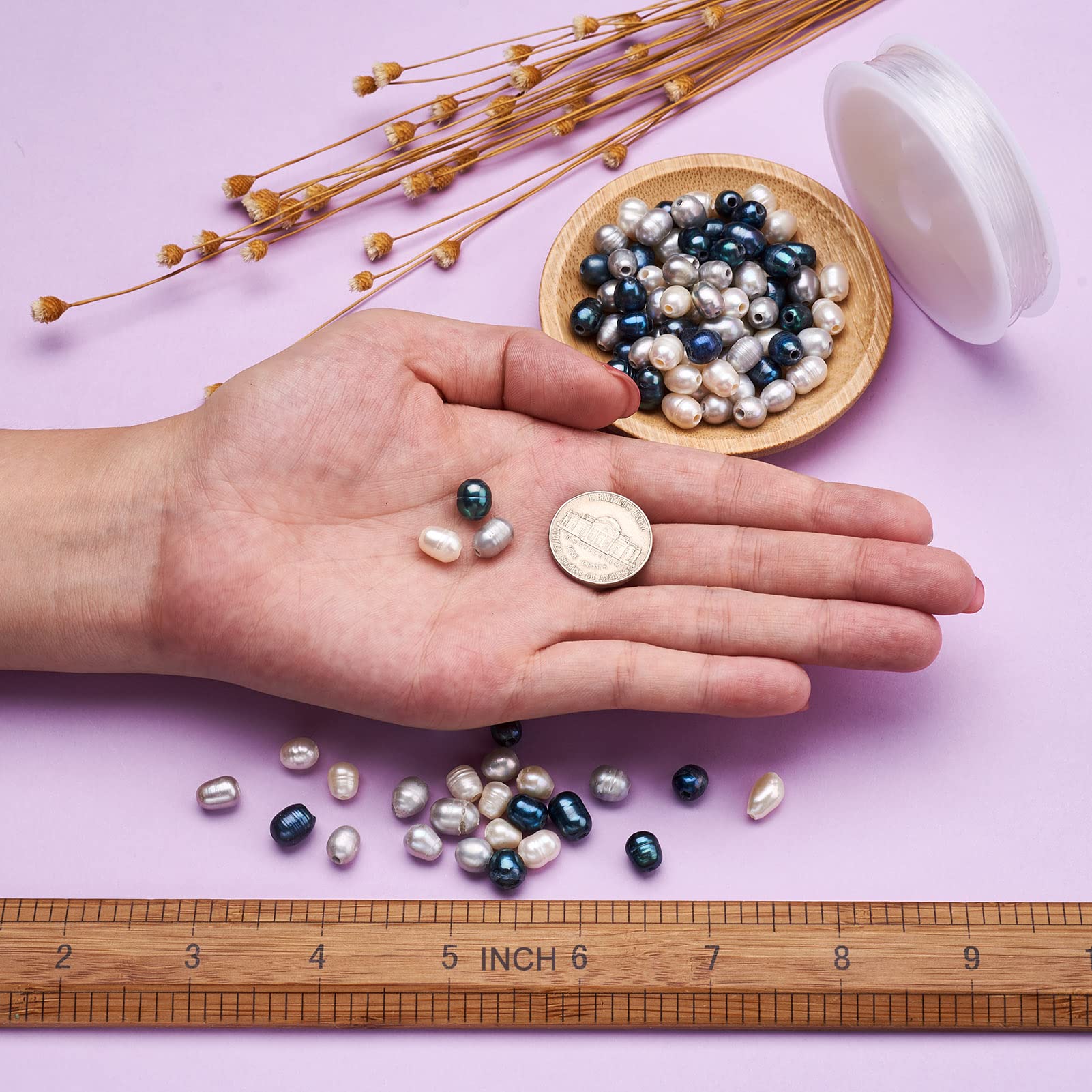 天然石、淡水パール、ビーズ、アクセサリーパーツなどなど15万円相当を