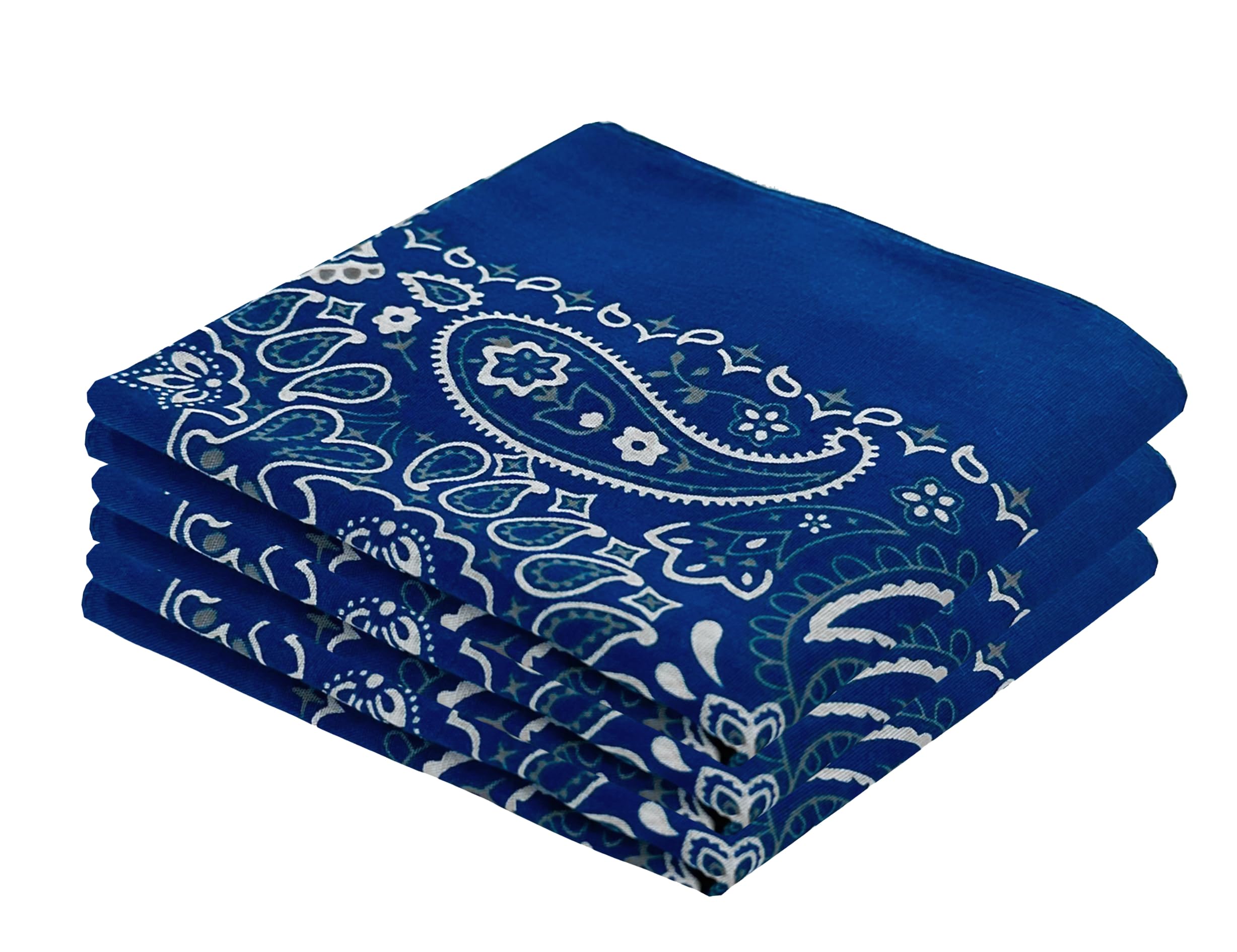 Every-ville Cotton Bandana Handkerchief for Men &amp; Women, 3 Pack