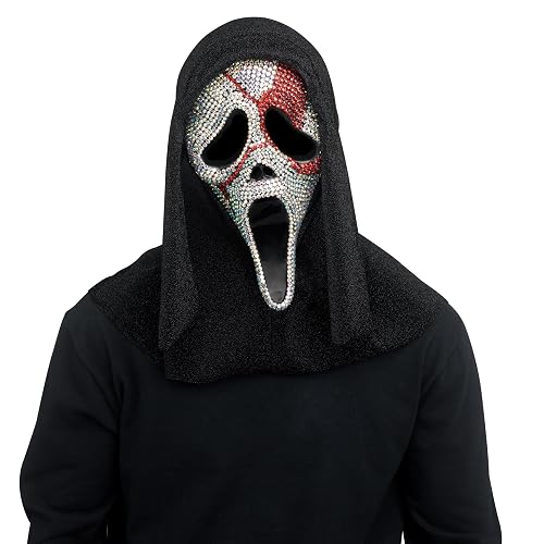 Fun World Ghost Face Bloody Bling Mask Costume