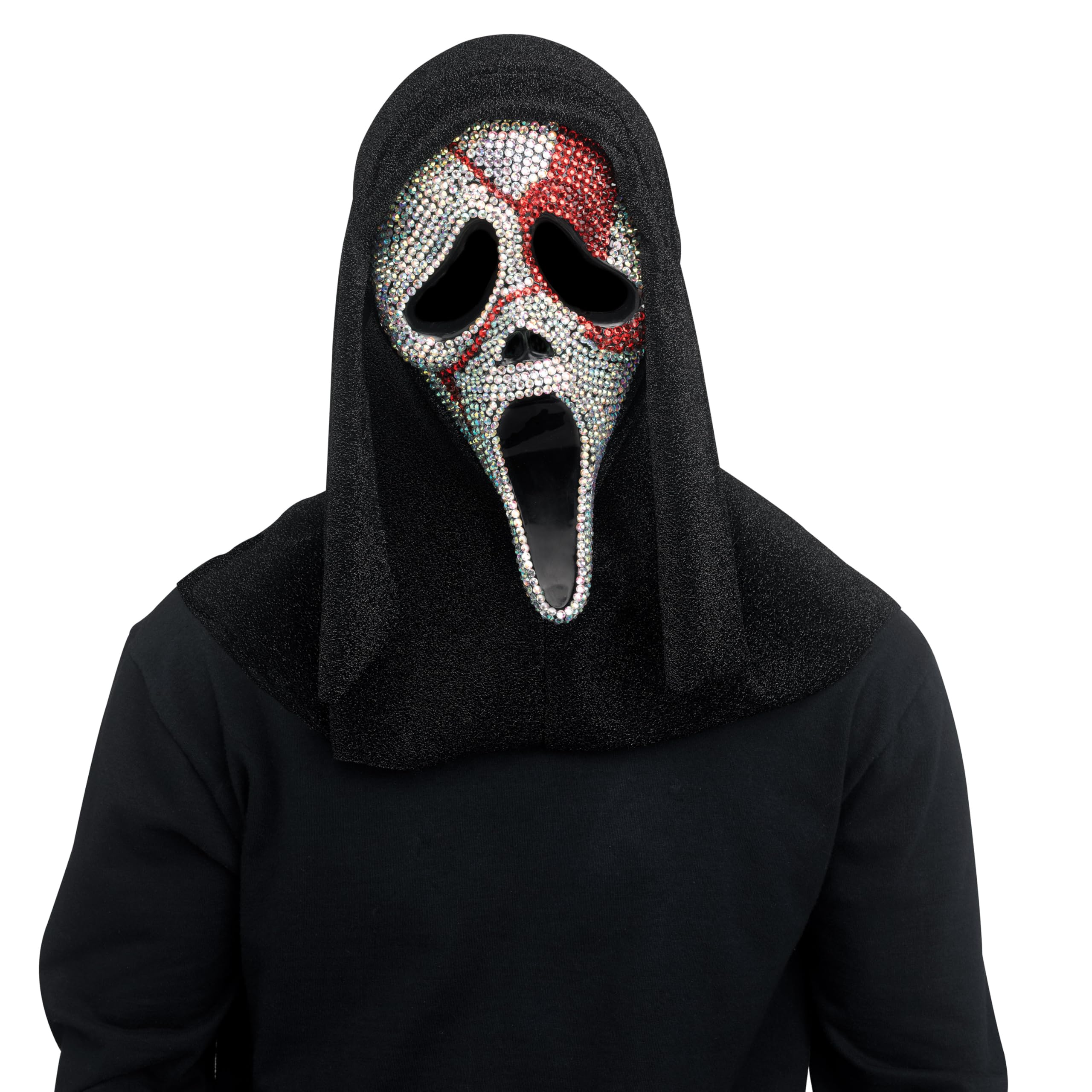 Fun World Ghost Face Bloody Bling Mask Costume