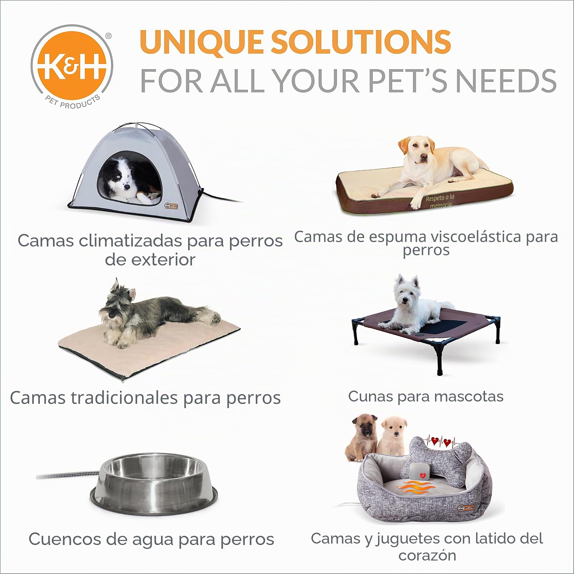 K&H Manufacturing K&H Mascotas | Bol Enfriador de Agua para Perros y Gatos | 2,7 litros